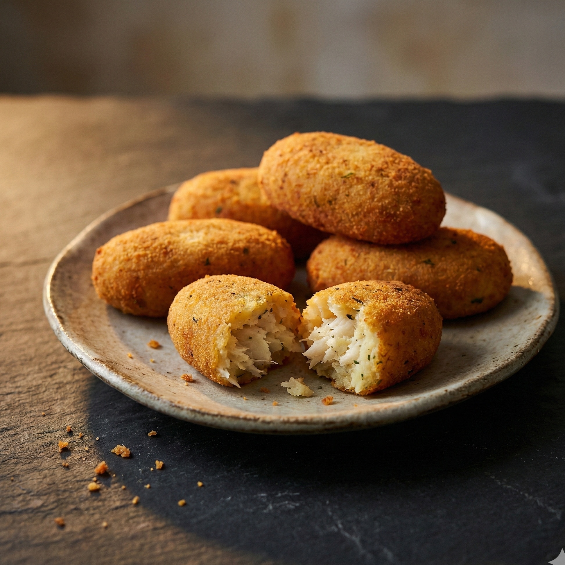 Pastéis de Bacalhau - Salt cod fritters